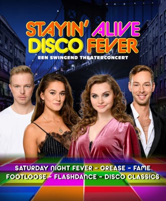 De Graaf & Cornelissen Entertainment bereidt swingend theaterconcert STAYIN’ ALIVE Disco Fever voor